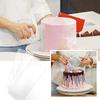 Transparente Kuchen Creme Schaber Kuchen Machen Schaber Rechteckige Acryl Kuchen Backen Werkzeug Kuchen Dekorieren Werkzeuge Küche Werkzeuge