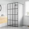 Shower Screen Tempered Glass 118x190 Cm