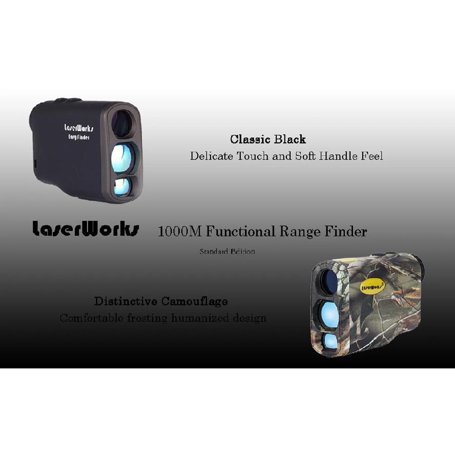 Waterproof Hunting Rangefinder 6X Magnification Flag-locking Range Finder Laser Distance Meter for Golf Sport with Flagpole