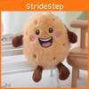 Cartoon Smile Cute White Brown Potato Plush Doll Pendant For Gift Children