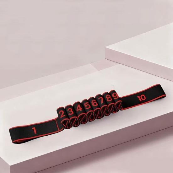 Yoga Stretching Strap with Foot Calf Men Women Home Stretcher Band 39733 Loop Workout Exercise Physical