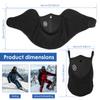 Anti Dust Cycling Mask Winter Neck Warmer Gaiter Windproof Face Mask with Breathing Valve for Ski Snowboard Cycling Hiking