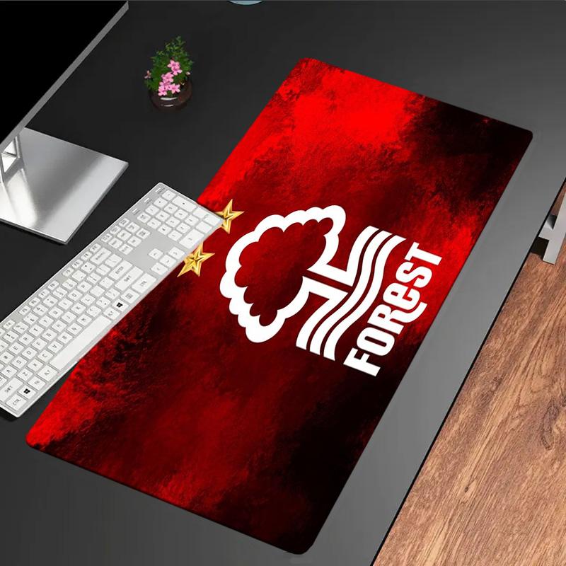 Nottingham Forest Mauspads Mauspads, Gaming-Mauspad, Tastaturmatte, Schreibtischdekoration für Computer-Notebook, Fan-Geschenk, Geburtstagsgeschenk