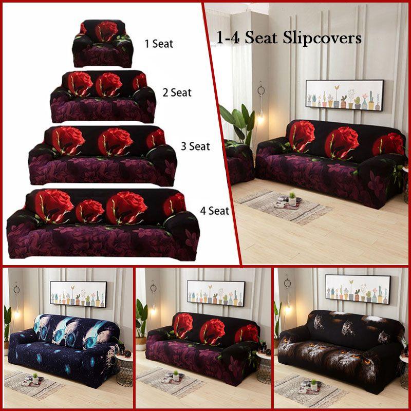 14 Stretchy Seats Allinclusive Sofa Seat Cushion Cover Slipcovers Couch