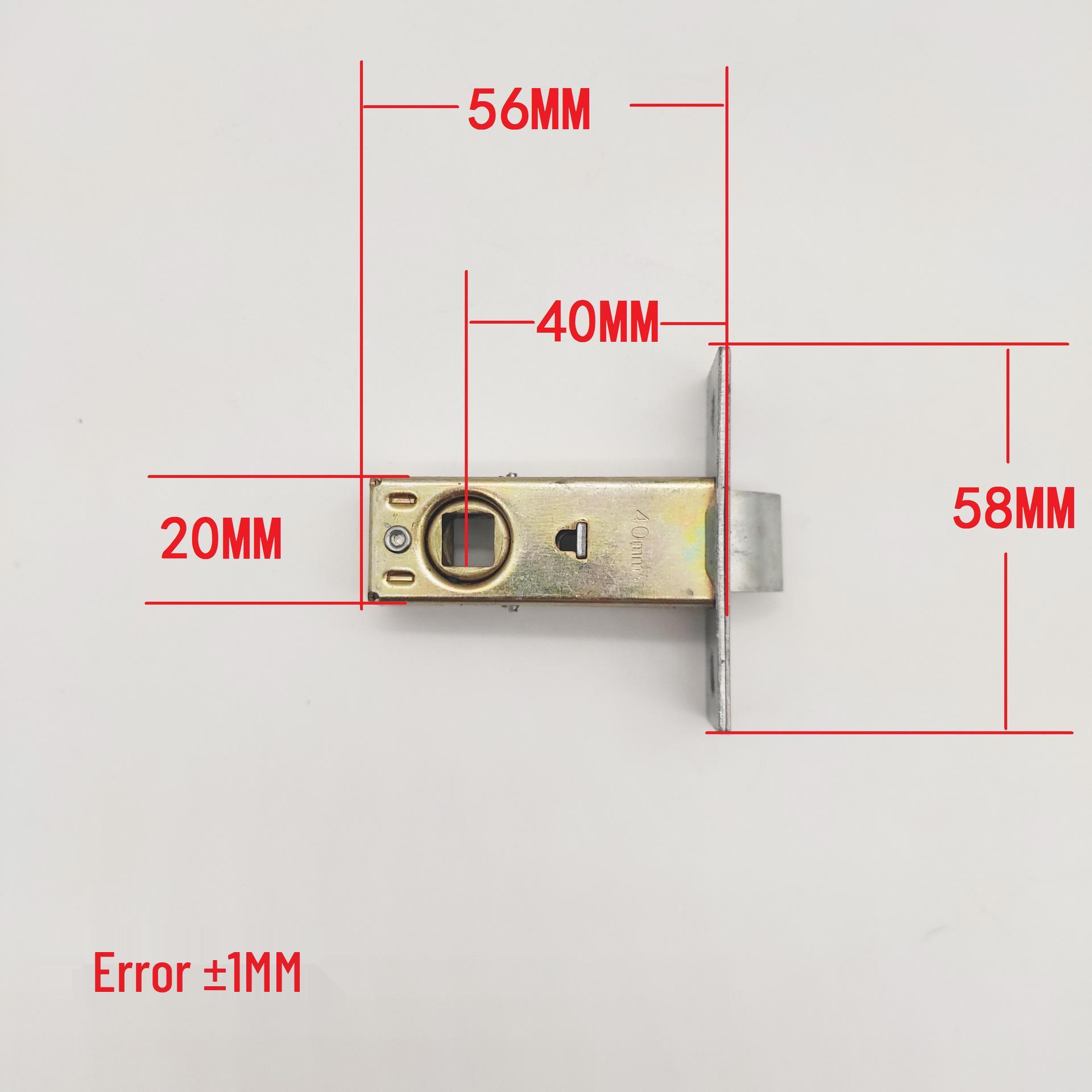 

Black Bathroom Door Handle Lock - New Simple Design