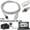 For Mini Dv Minidv Usb Data Cable Firewire Ieee 1394 Hdv Camcorder To Edit Pc
