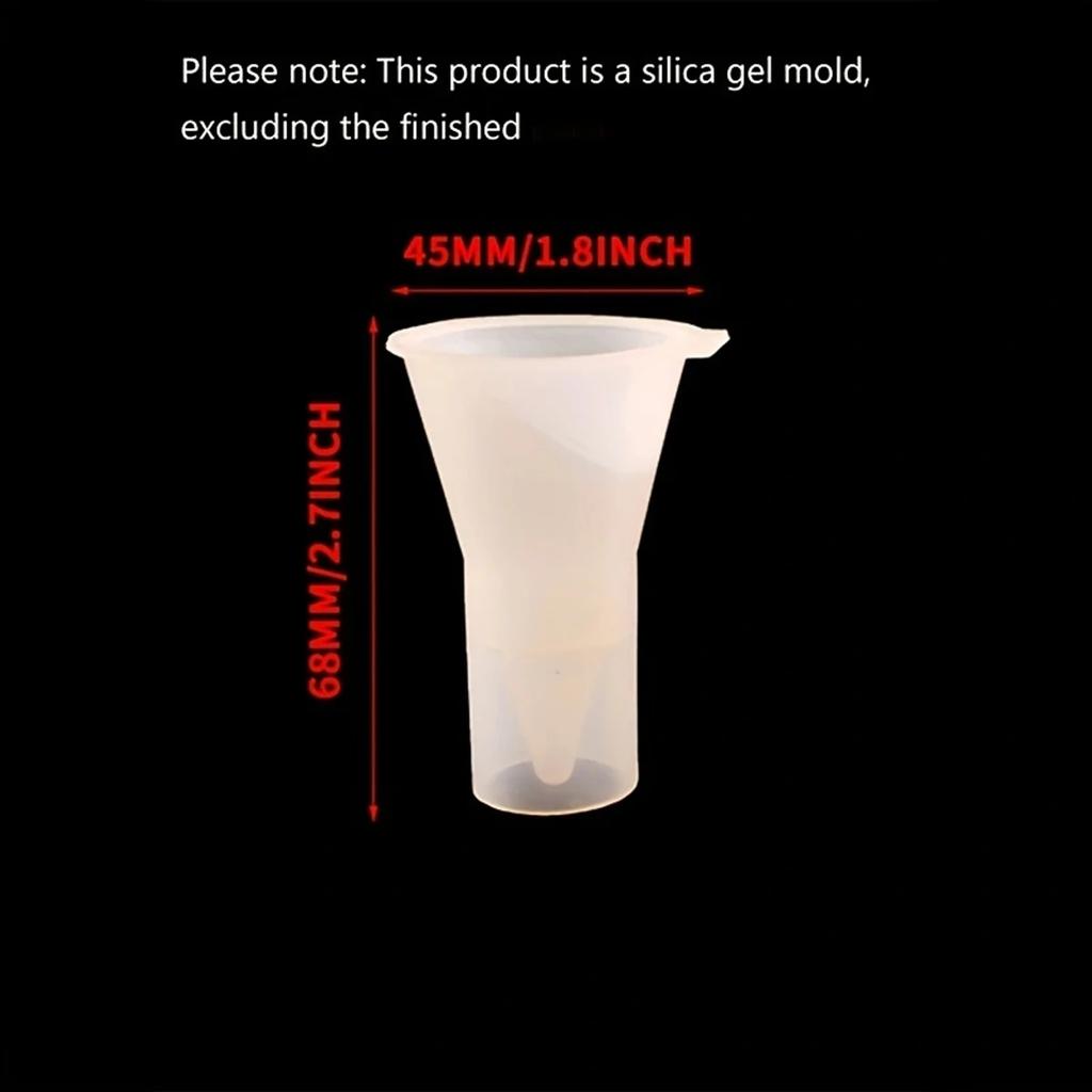Kegel Ringhalter Silikonform Schmuckständer Kerzenform Epoxidharzform DIY Handgemachte Bastelarbeiten Dekoration Gießwerkzeug