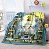 1PC  Freemason Poster Masonic Symbols  Soft Comfortable Throw Blanket Suitable All Seasons Great Gift Idea Home Office Travel