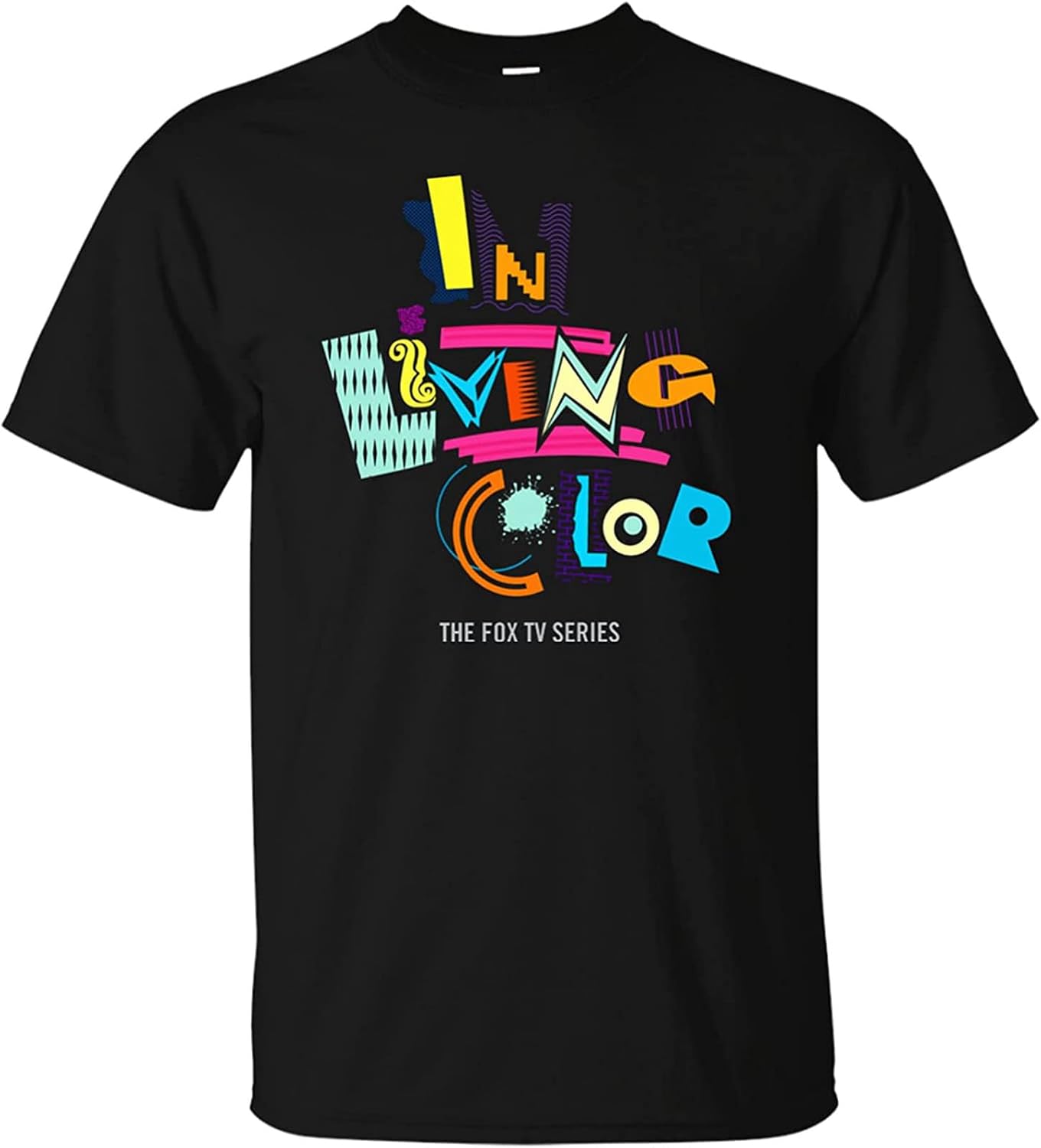 Men s in Living Color, Retro, 1990 S, Comedy, Sketch, Show, Damon Wayons, Jim Car Black M