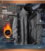 Men's Double-Sided Polar Fleece Hoodie Jacket 8789 - New Autumn/Winter Casual Cardigan