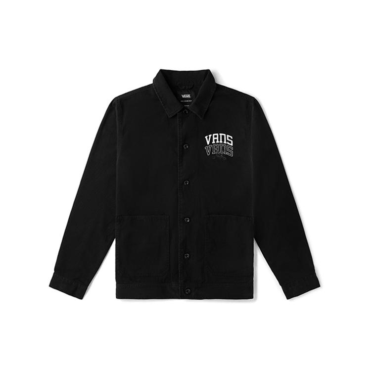 Vans Varsity Drill Chore Jacket Мужская Черная VN0A5DYSBLK S