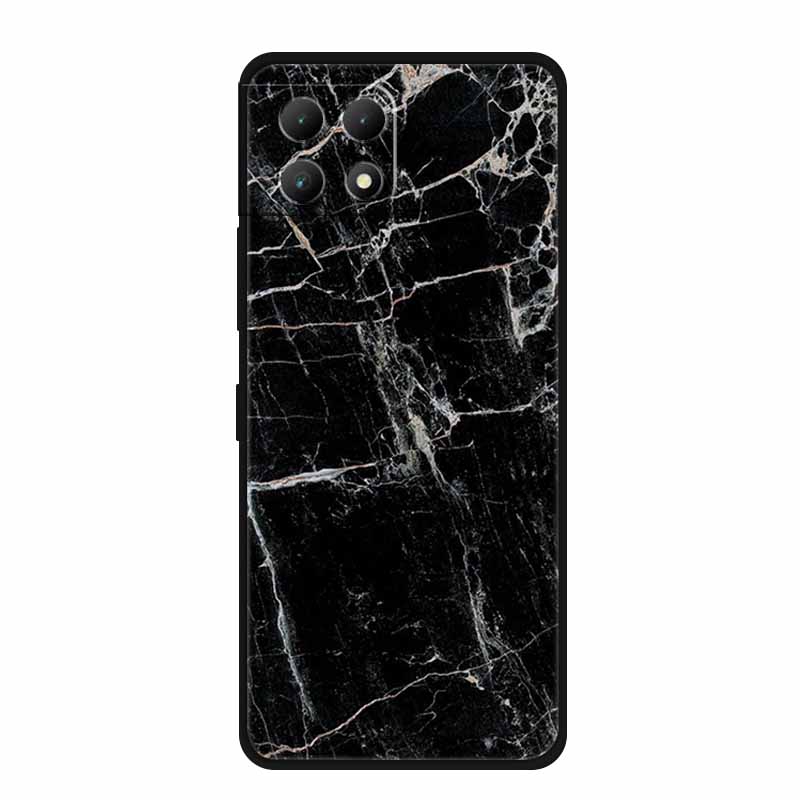 For T-Mobile REVVL 7 Case REVVL7 Black Silicone Soft Back Cover Case For T-Mobile T Phone 2 5G Phone Case Cover 6.58" TPhone2