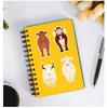 50 Pcsset Cartoon Animal Cattle Cow Stickers Kawaii Laptop Guitar Luggage Fridge Phone Case Graffiti Sticker Decal