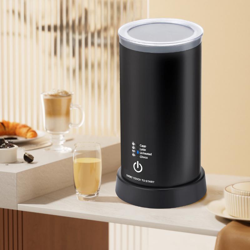 220V Mini Milk Frother Cold/Hot Frothing Foamer Chocolate Mixer Latte Cappuccino Fully Automatic Milk Warmer