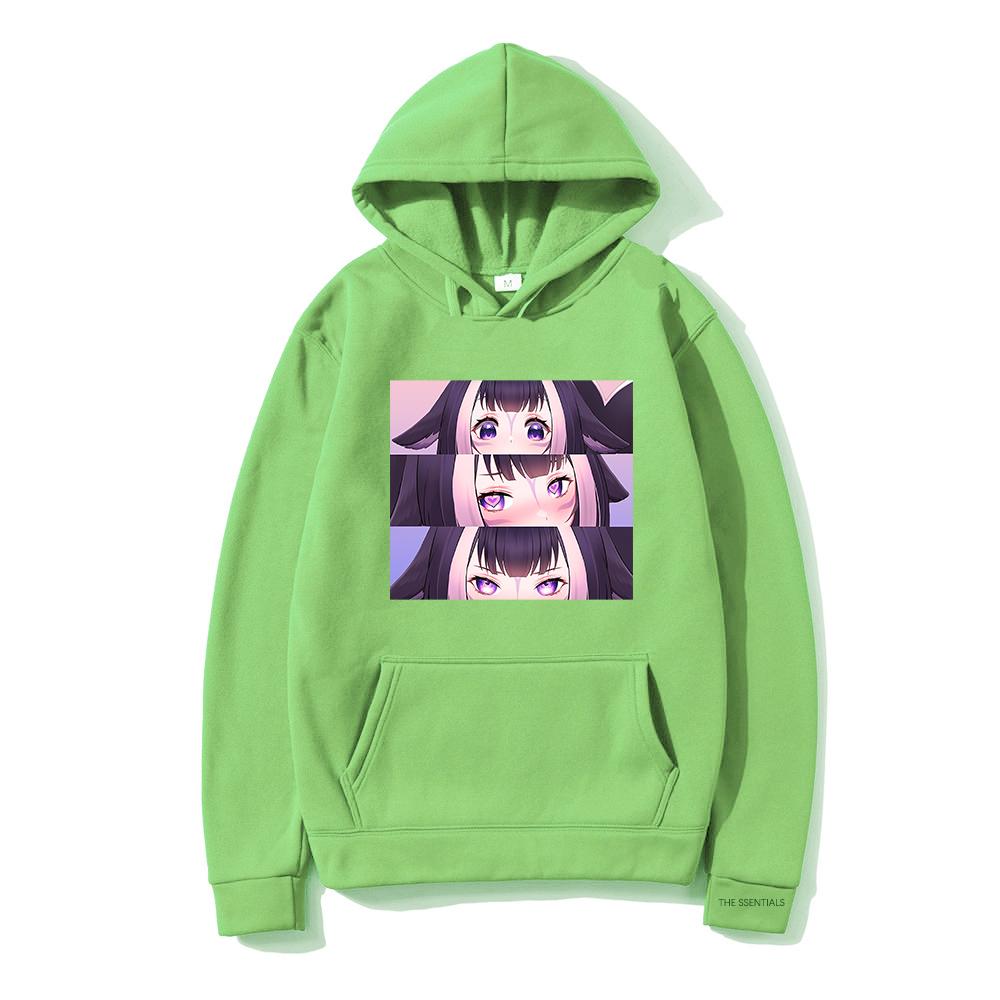 Hololive English VTuber Shylily Mikina s kapucí Ženy Podzim Zima Anime Grafické Mikiny Unisex Kreslené Estetické mikiny s kapucí Topy