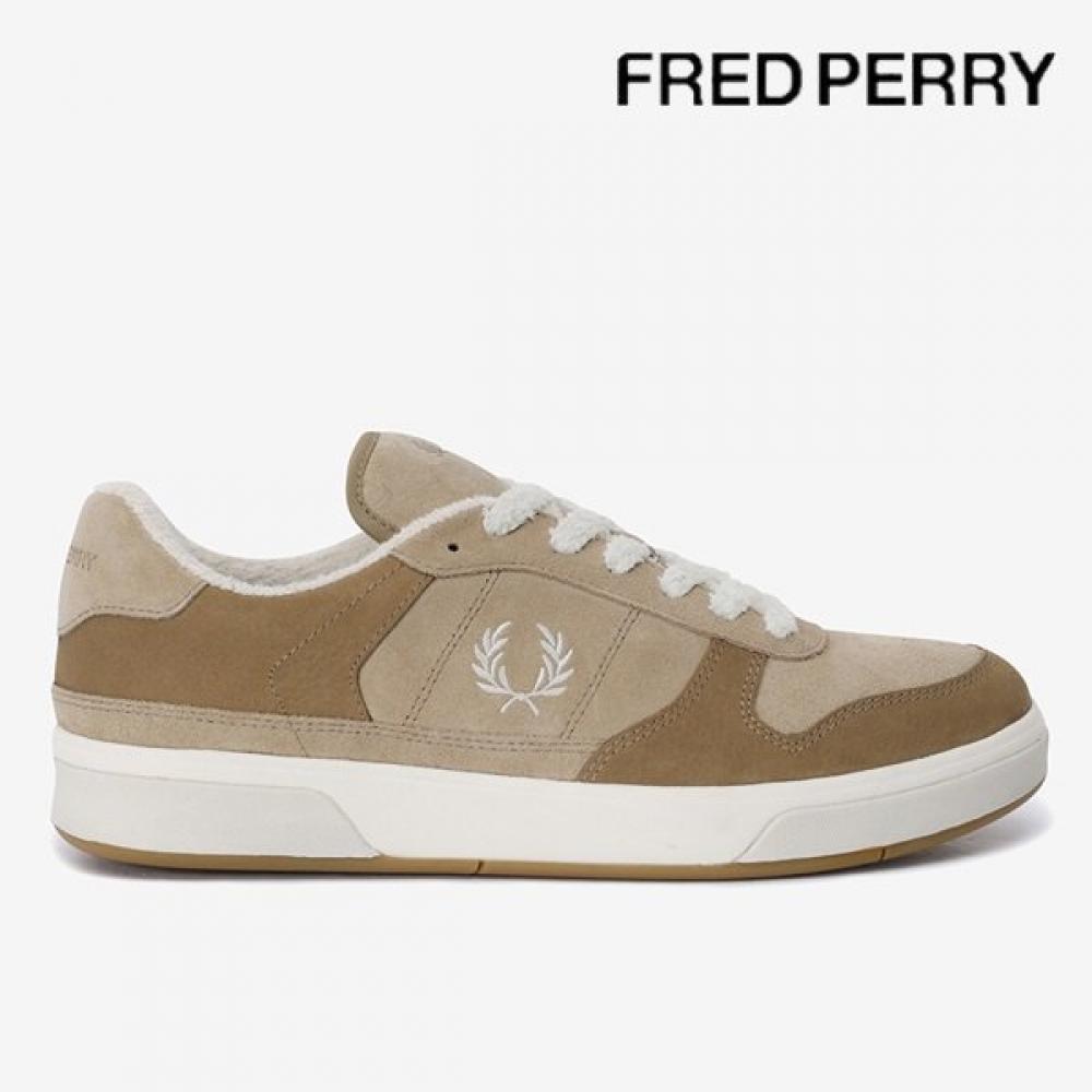 Fred Perry Мужские Кроссовки S B300 Текстурированная Замша Нубук Sfpm2438322 W24 250