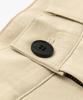 Kofwi Cleve Multi-Tuck Shorts Beige
