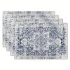 Printed Festival Party Placemats: Stain-Proof, Heat-Resistant Table Decoration