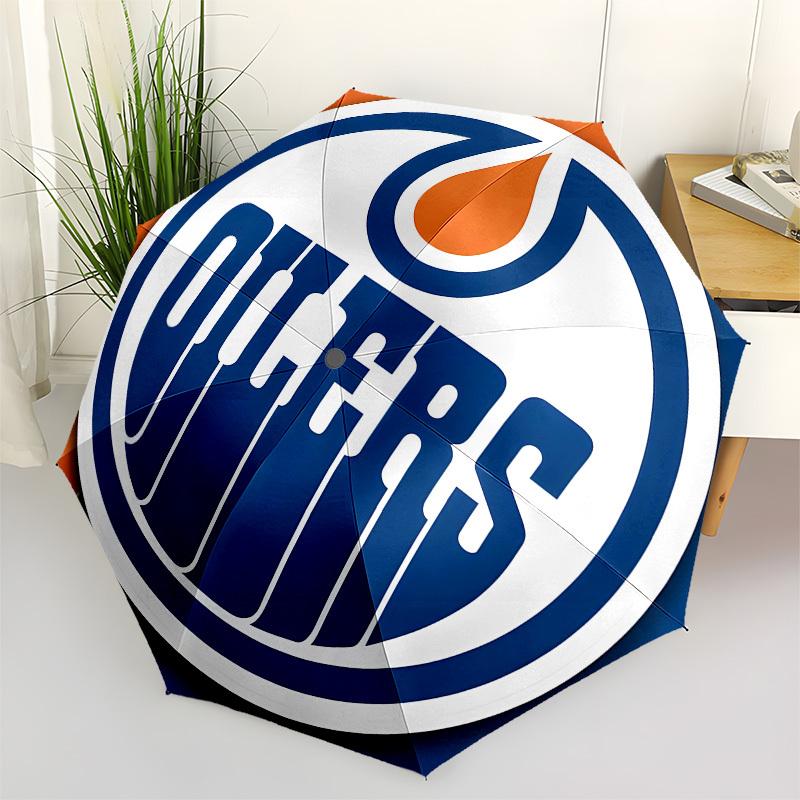 

Edmonton Oilers, NHL Automatic Opening and Closing, 8 rib Structure Portable Umbrella, Suitable for Men and Women in All Seasons Perfect Gi