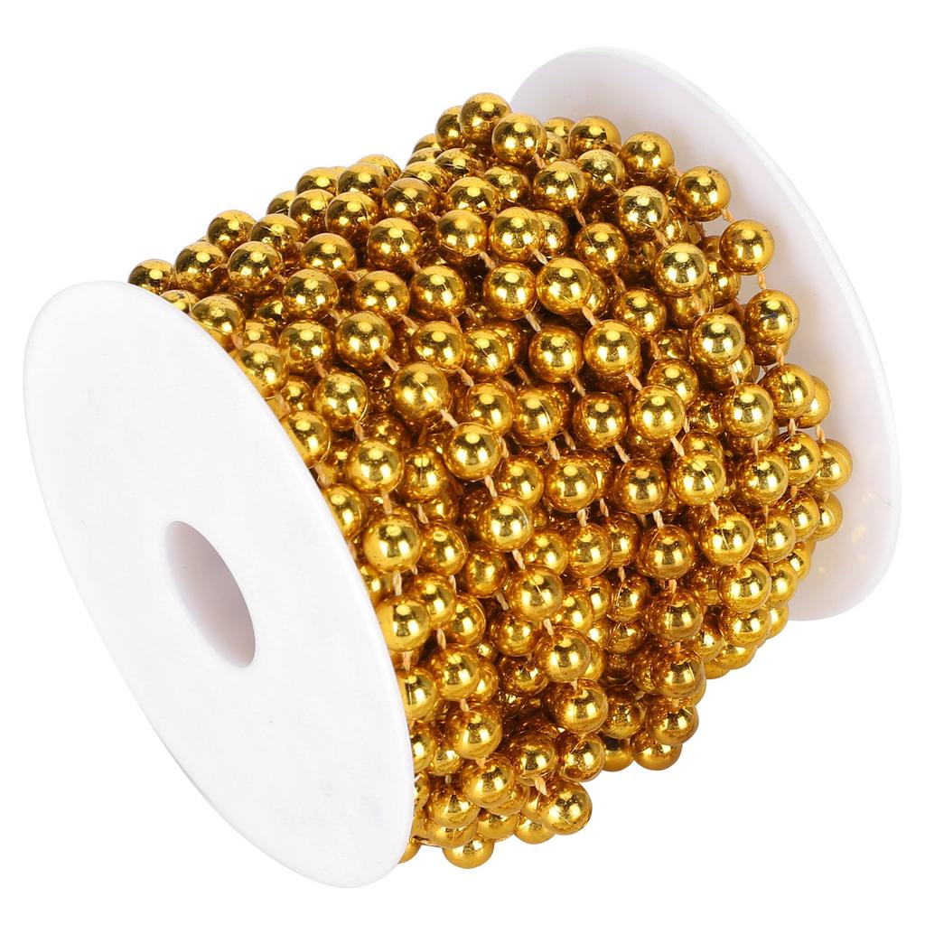 Plastic Bead Garland Spool Rope Curtains Hanging Christmas Decoration Supplies 8mm 10