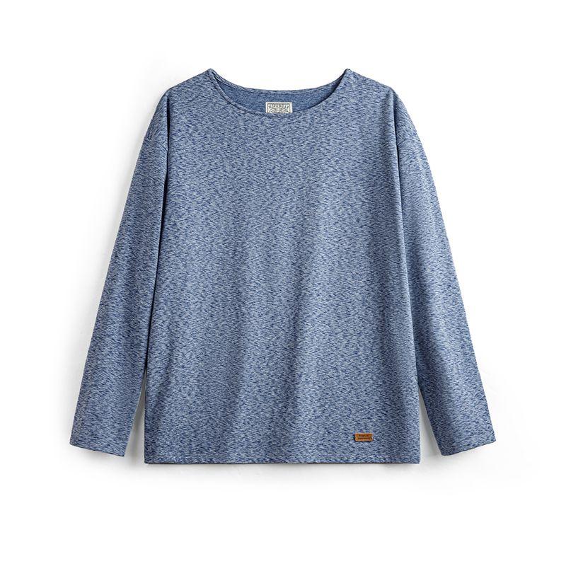 

Madden Parka American Retro Double-Sided Velvet Brushed Long Sleeve T-shirt Heattech Underwear Crew Neck Bottoming Shirt Men s Autumn Tibetan youth 2XL