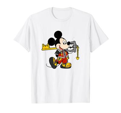 Disney Kingdom Hearts King Mickey Classic Keyblade Costume T-Shirt