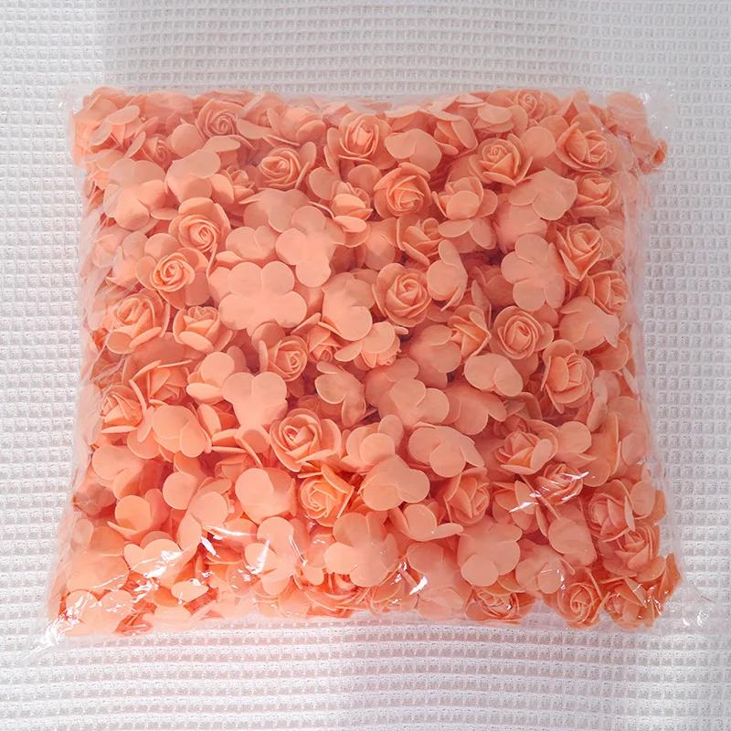 Artificial Foam PE Rose Heads Artificial Roses DIY Valentine's Day Rose Wedding Candy Box Decoration Material