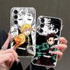 D-Demon S-Slayer Phone Cover Case for Samsung Galaxy A57 A34 A35 A14 A16 A56 A54 A15 A52 A25 A51 A55 A36 A37 A26 A24 A52 A17 A23