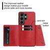 For Samsung Galaxy S26 Ultra Case with Card Slots Kickstand Leather + TPU Phone Cover