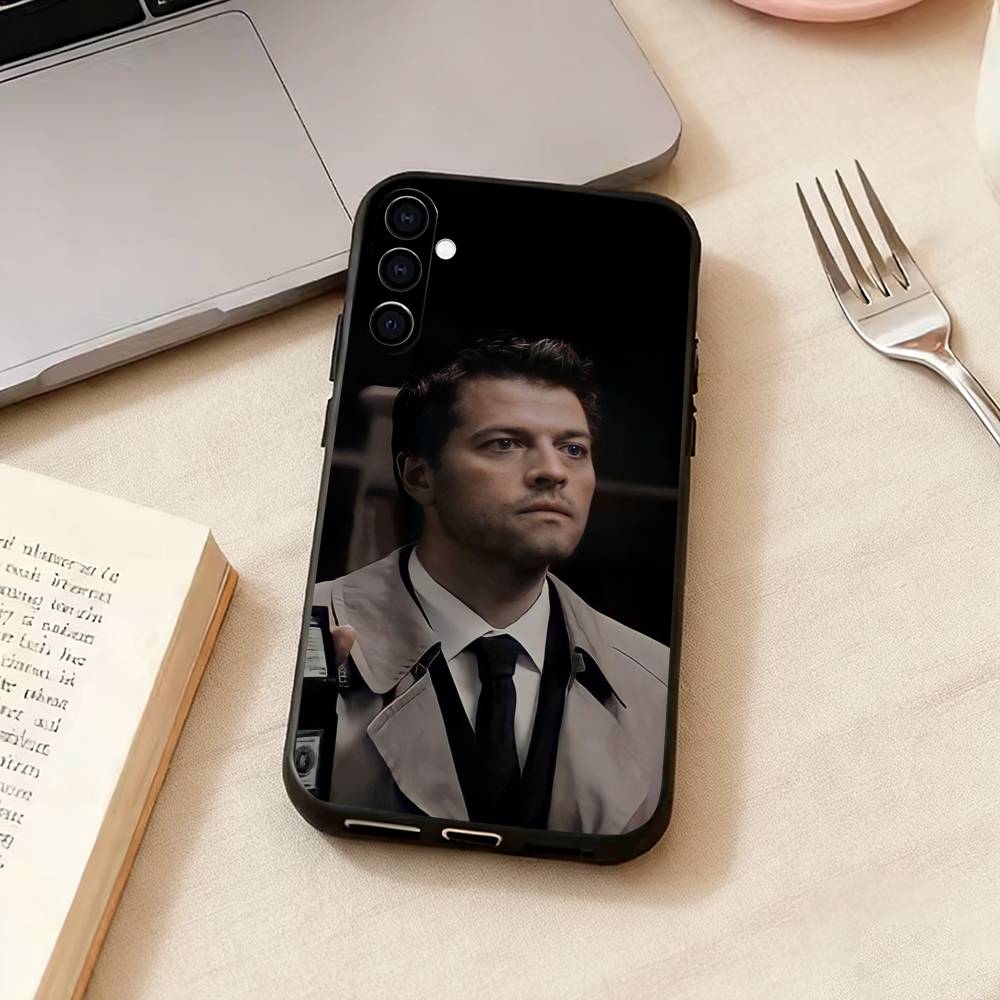 S-Supernatural Dean Castiel-L Phone Case For Samsung Galaxy A73,A72,A71,A70,A53,A52,A51,Others Soft Black Cover Samsung a22 4g