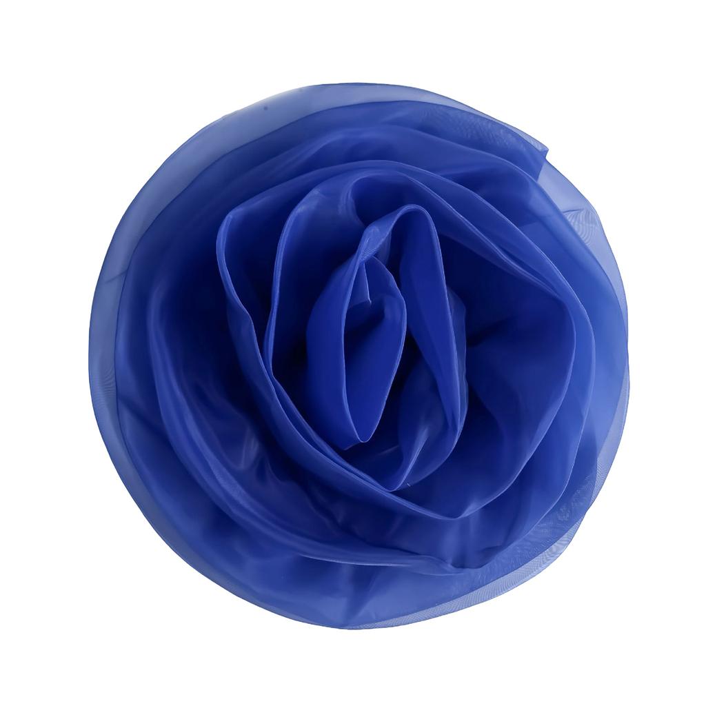 Oversized 3D Flower Brooch Handmade Flower Accessory for Clothing and Home Decors with Realistic Polyester Texture