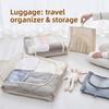 Travel Organizer Bag With Mesh Material For Luggage Packing And Clothing Storage