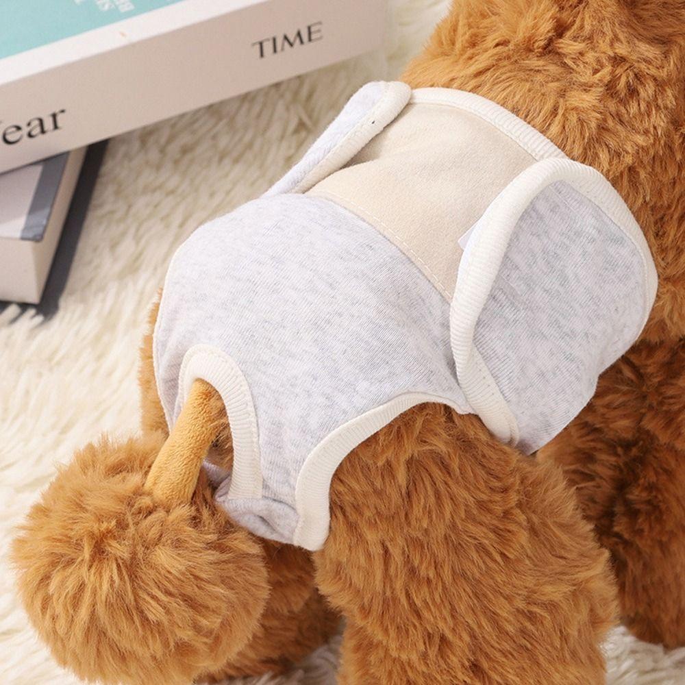 Reusable Pet Cat Physiological Safety Pants Sanitary Pet Briefs Diapers  Dogs Menstruation