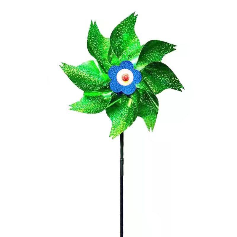 Bird Repeller Pinwheels Reflective Sparkly Scarecrow Pinwheel Windmill Spinner Garden Lawn Yard Decor Keep Birds Away Repellent