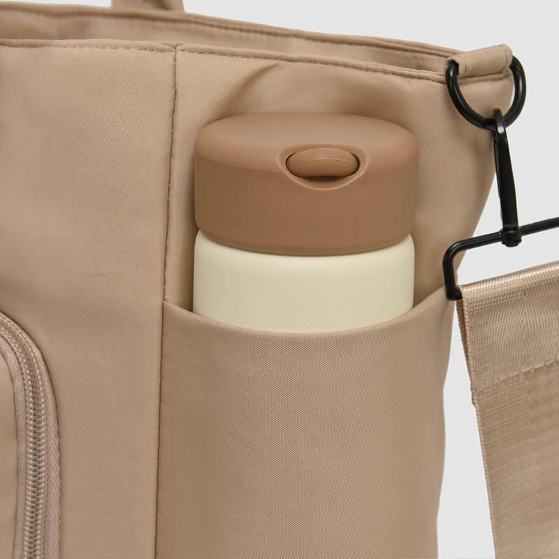 Neue Tragetasche mit großem Fassungsvermögen, vielseitige Handtasche für Damen, Pendeltasche, Umhängetasche, mehrere Fächer, Wickeltasche