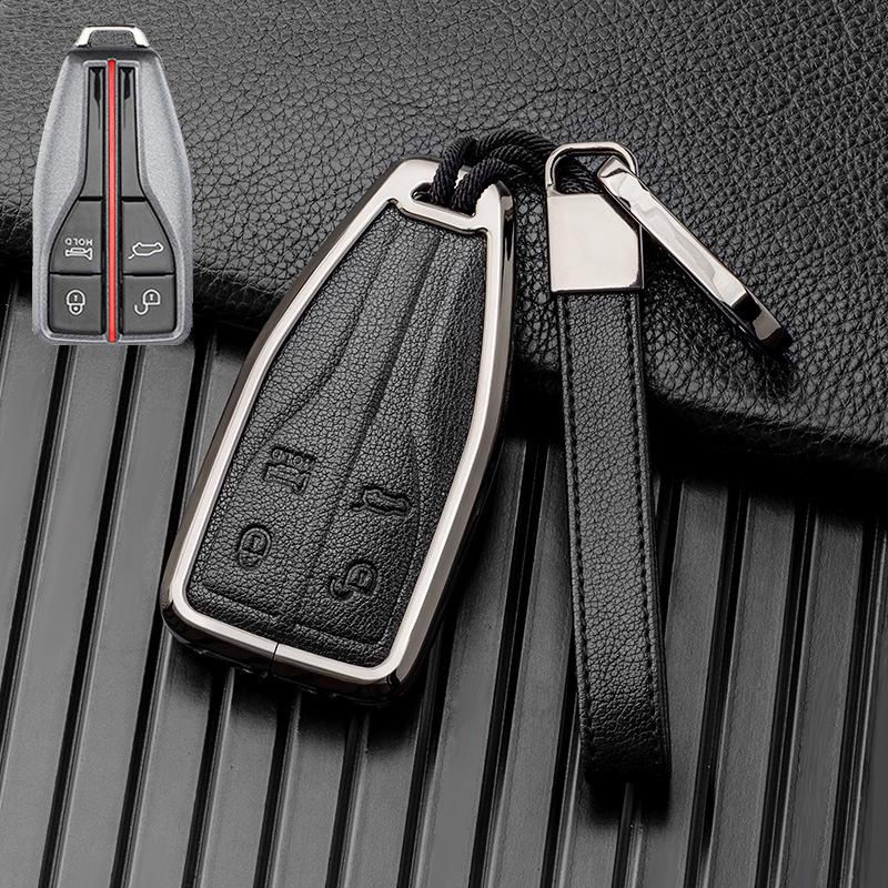 2022 Hongqi HS5/H5/H9/HS7/HS9 Metal Key Case for Men