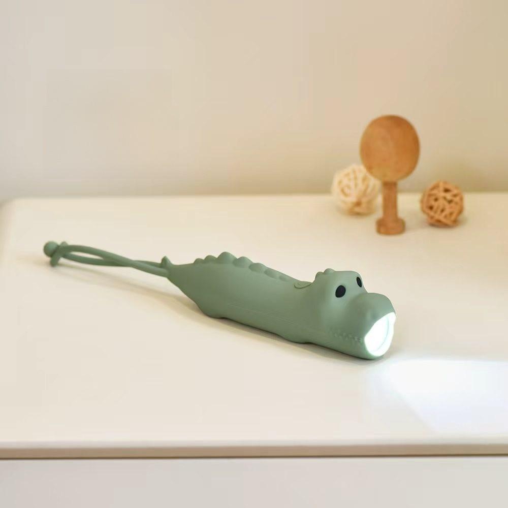 Animal Silicone Flashlight Night Light For Kids Portable Rechargeable Led Child Toy