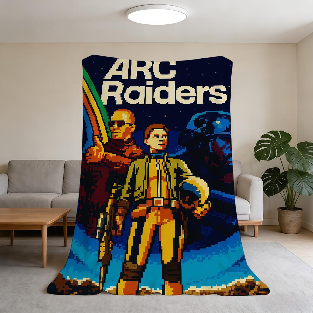 Blanket Super Warm Game Raiders Comfortable Plush Throw Blanket Child Home Sofa Bedroom A-Arc Gift