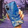 For Honor 50 Pro Case Tempered Glass Starry Marble Hard Back Cover for Huawei Honor 50 Phone Cases Honor50 Protective