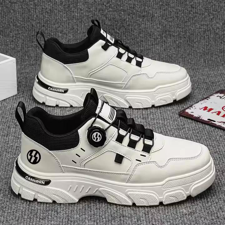 High Top Martin Boots Men's Shoes Autumn New Workwear Shoes Men's Trendy Thick Soled Sports Shoes Casual Short Boots