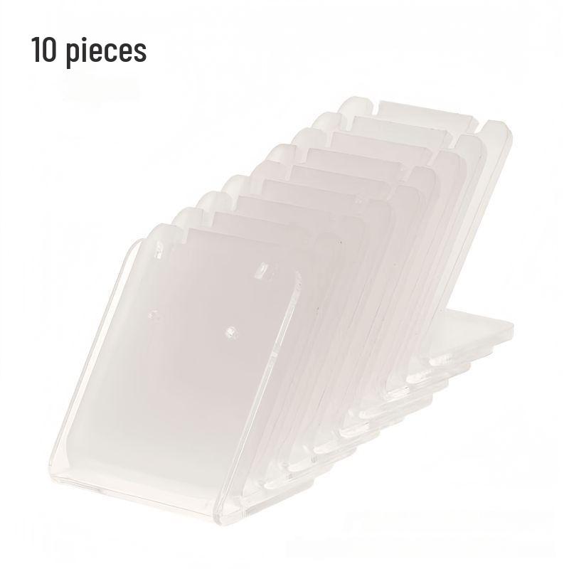 Transparent Acrylic Earring Display Stand - Jewelry Storage Rack for Home Use