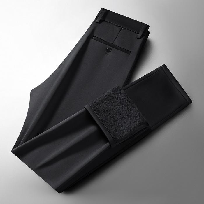 New Autumn And Winter Men'S Pants Trend Versatile Casual Pants Men'S Loose Straight Leg Korean Version Business Elastic Casual Trousers Men