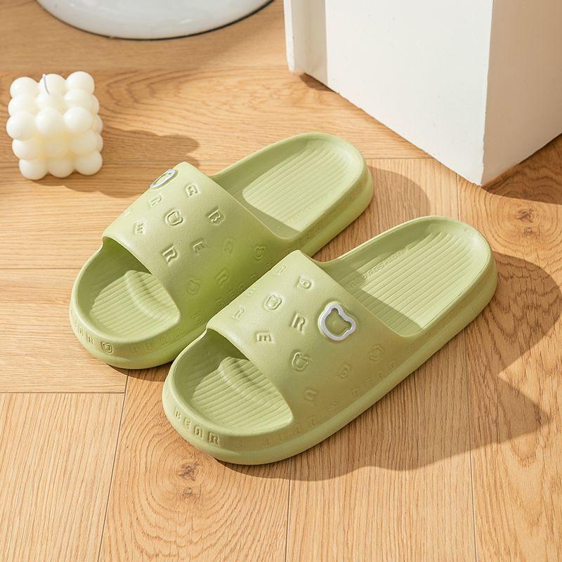 Indoor Woman Slippers Eva Thick Slides Bedroom Soft Shoes for Women Designer Luxury New Style Elegant and Fashionable 39 Sandals