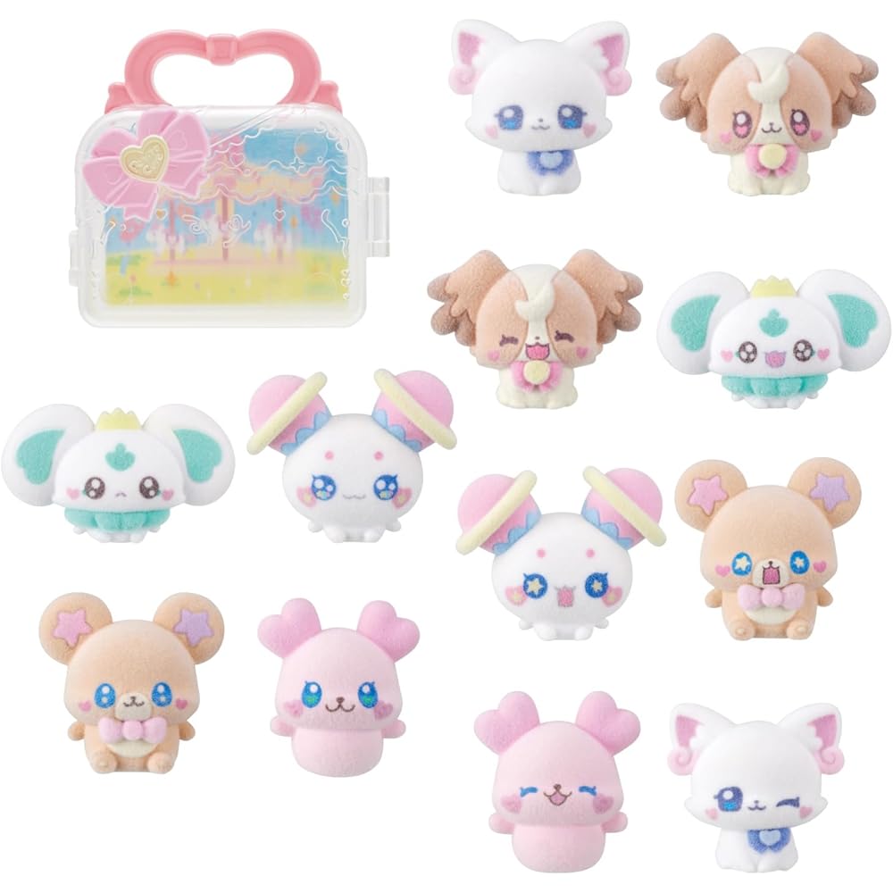 Bandai Puchikyua Figure House Vol. 1 Complete Set with Accessories and Collectible Figures