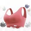 Large Size Bra Women's Seamless Bra Women's Thin Design No Steel Ring Sports Vest Style Push Up Bra