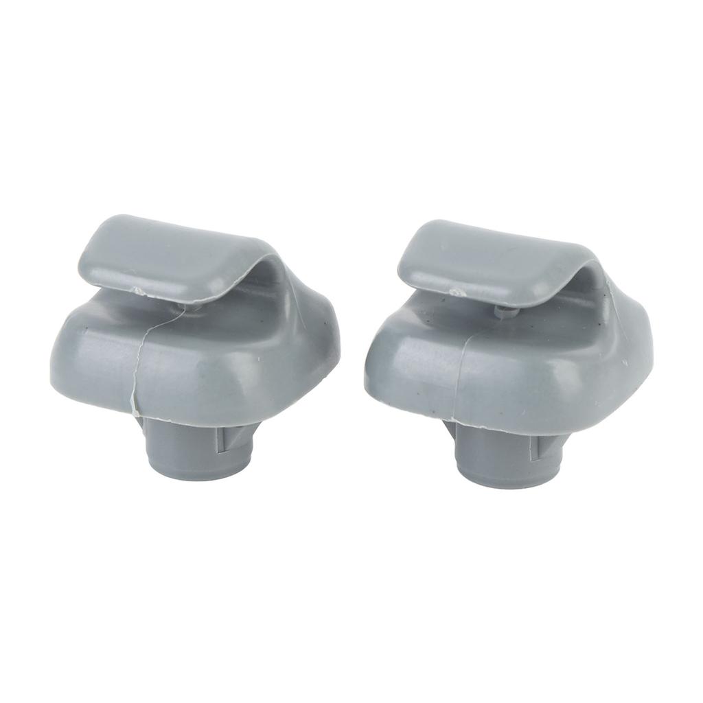 2pcs Sun Visor Retainer Clips 88217S01A01ZA Interior Sun Visor Hook Replacement for Element 2003 2005 Gray