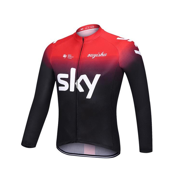 Racing Road Bike Mountain Bike Cycling Sportswear Long-sleeved Set, Breathable and Quick-drying 2026 Autumn Long-sleeved Breathable Cycling Suit S