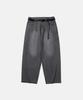 MOIF [Ss26] Wide 6P Belted Denim Pants / Bleached Black