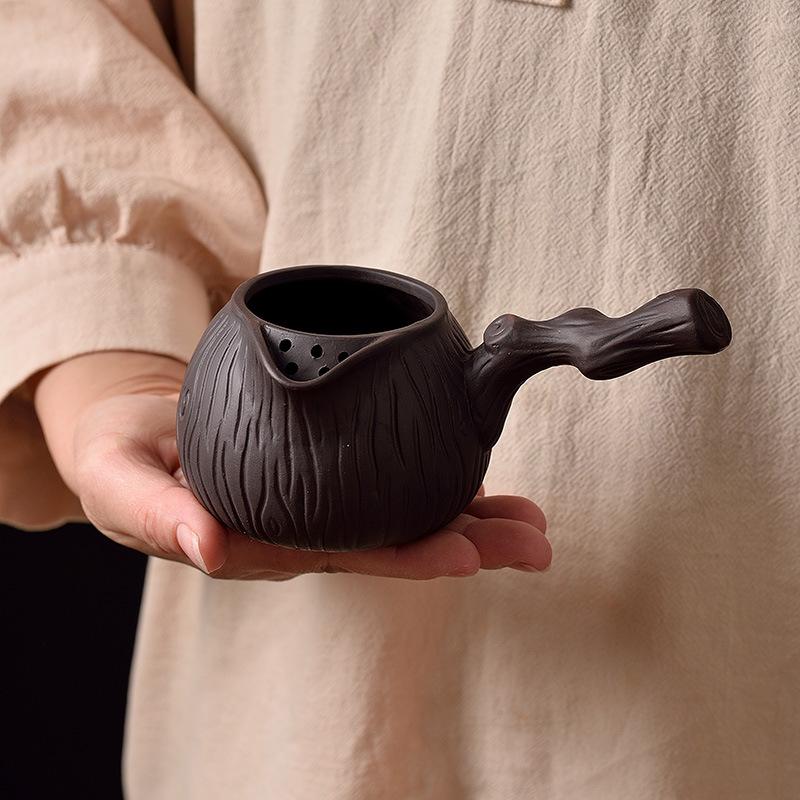 

Can of tea, tea maker, teapot, Kung Fu tea, teapot, tea jar, purple sand dense filter hole pot