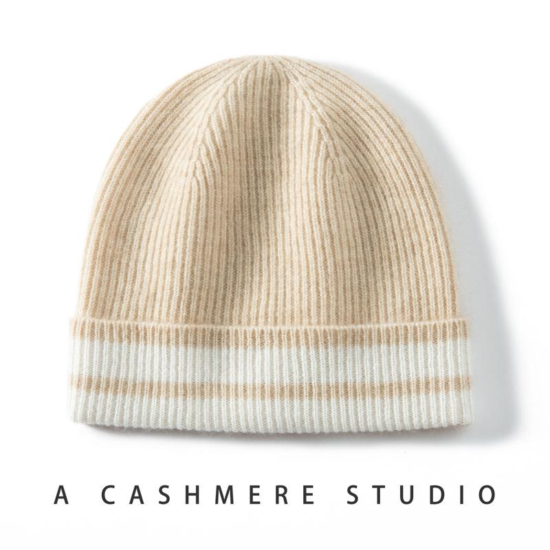 Cashmere Hat Women's Solid Color Versatile Painter Hat Fashion Street Bag Hat Knitted Wool Hat Casual Batch